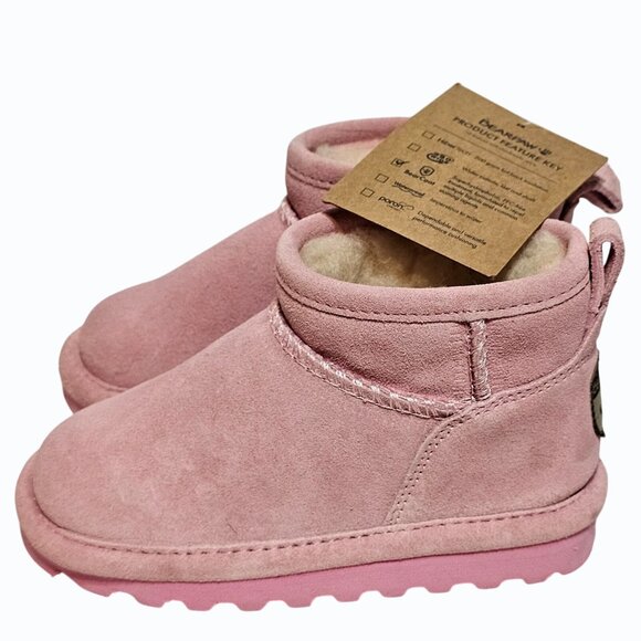 Bear Paw Short Pull On  Booties Toddler Size 9 New w Tags READ - Picture 2 of 11